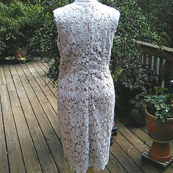 Mikael Aghal Guipure Lace Sheath Dress - Picture 4 of 14